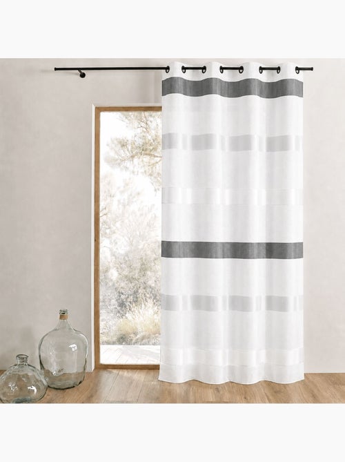Sottocortina a righe orizzontali dal design sobrio - Kiabi Sottocortina a righe orizzontali dal design sobrio - Kiabi
