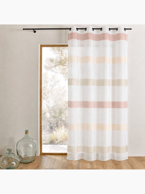 Sottocortina a righe orizzontali dal design sobrio - Kiabi Sottocortina a righe orizzontali dal design sobrio - Kiabi