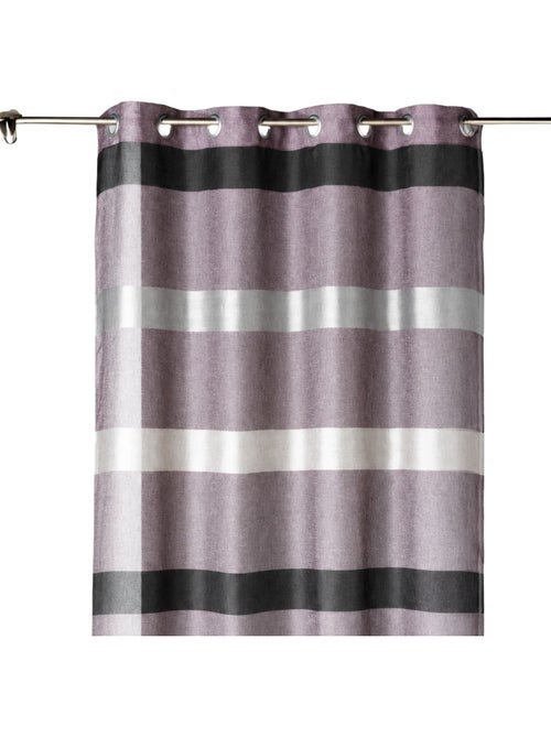 Sottocortina a righe orizzontali dal design sobrio - Kiabi
