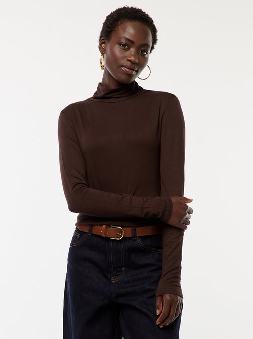 Sottogiacca a collo alto e maniche lunghe - Kiabi