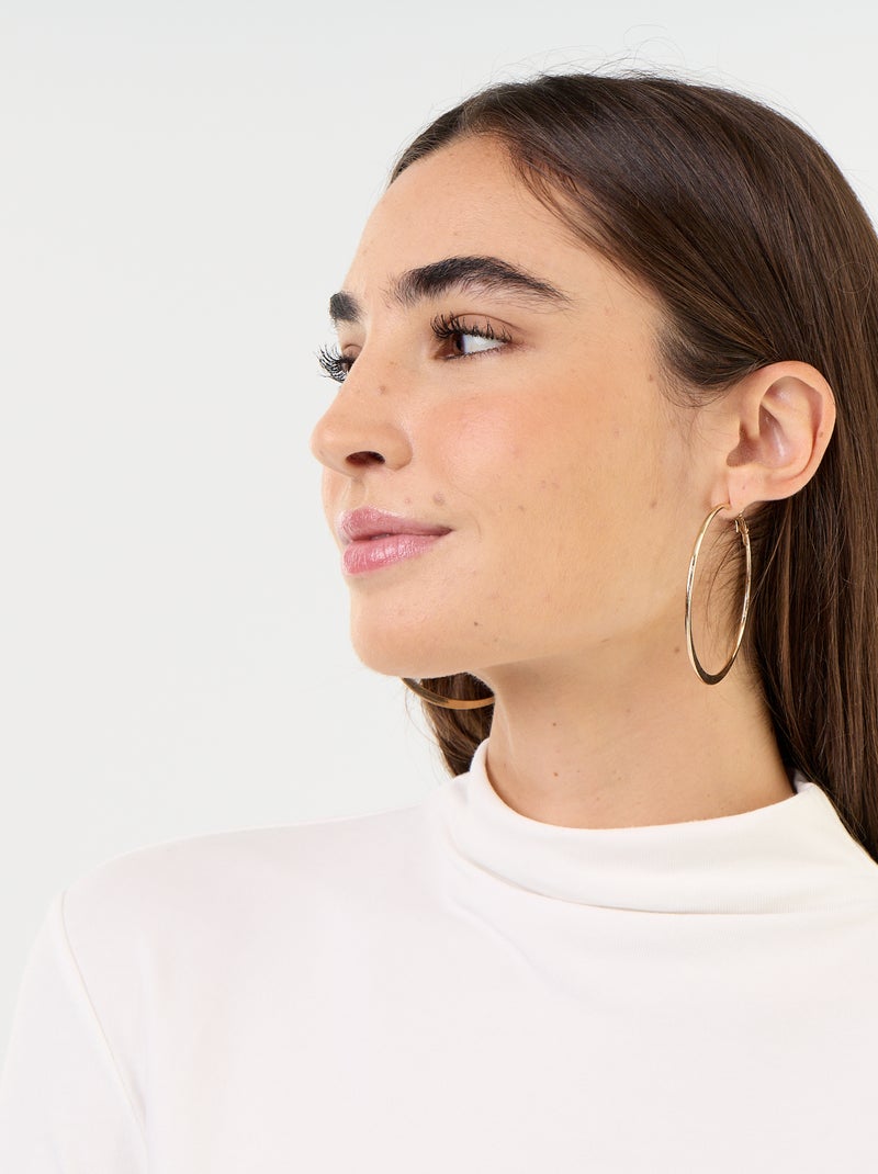 Sottogiacca elasticizzato a collo alto Bianco - Kiabi