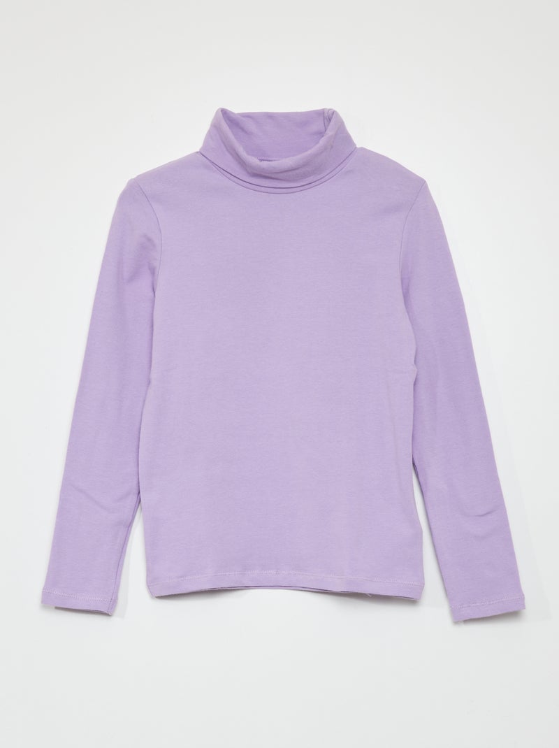 Sottogiacca in jersey tinta unita VIOLA - Kiabi