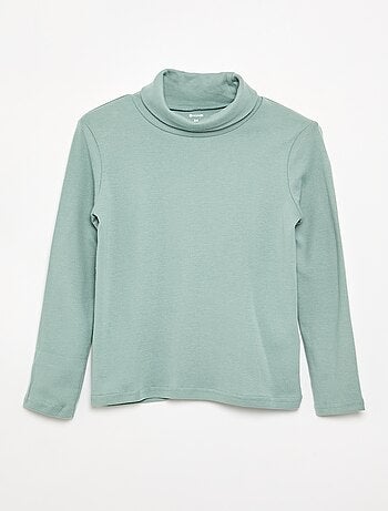 Sottogiacca in maglia a costine