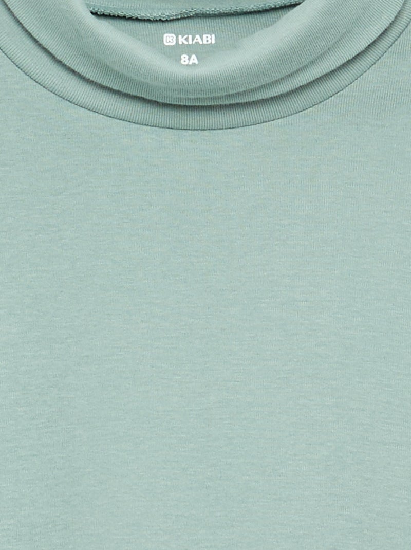 Sottogiacca in maglia a costine Blu - Kiabi