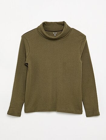 Sottogiacca in maglia a costine