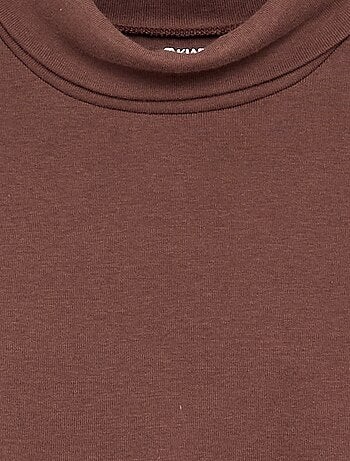 Sottogiacca in maglia a costine