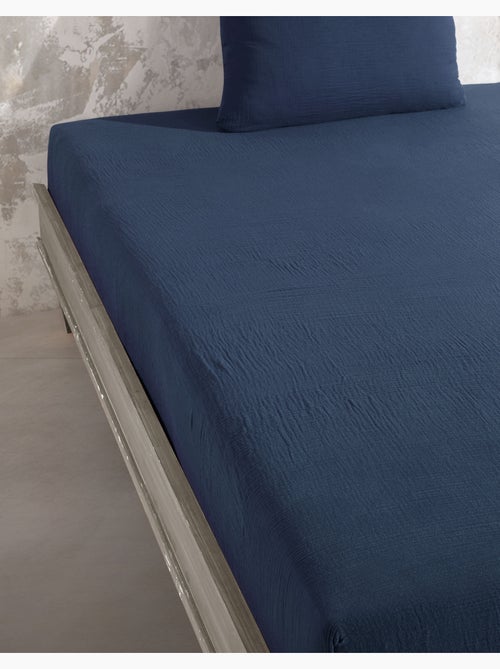 Sottolenzuolo con angoli garza di cotone - Kiabi