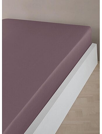 Sottolenzuolo con angoli raso di cotone