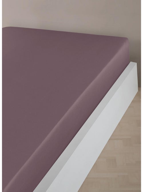 Sottolenzuolo con angoli raso di cotone - Kiabi