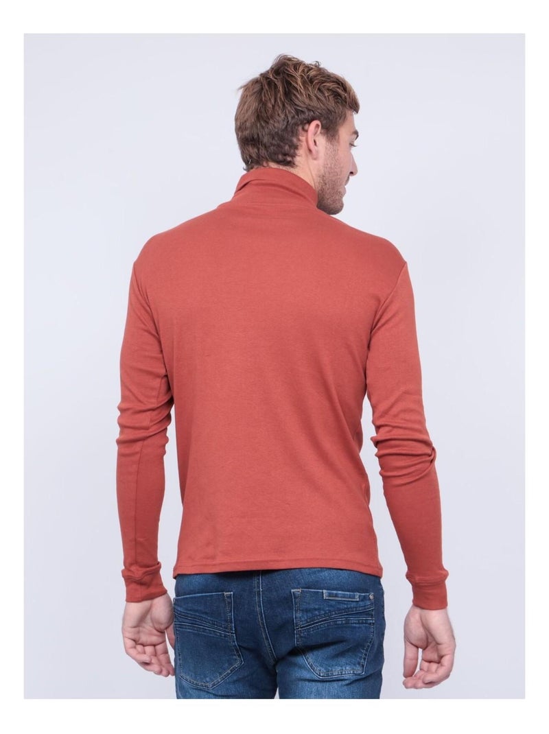 SOTTOMAGLIA WAREN Rosso mattone - Kiabi