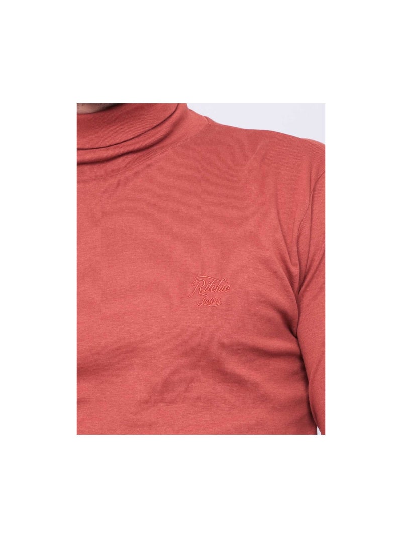 SOTTOMAGLIA WAREN Rosso mattone - Kiabi