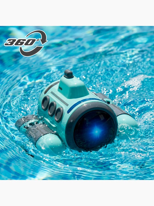 Sottomarino giocattolo telecomandato rotante a 360° speed & go - Kiabi