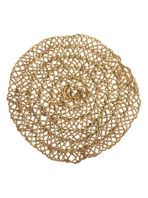 Sottopentola in fibra di palma traforata - Kiabi