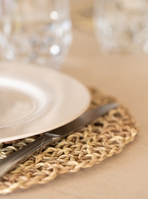 Sottopentola in fibra di palma traforata - Kiabi