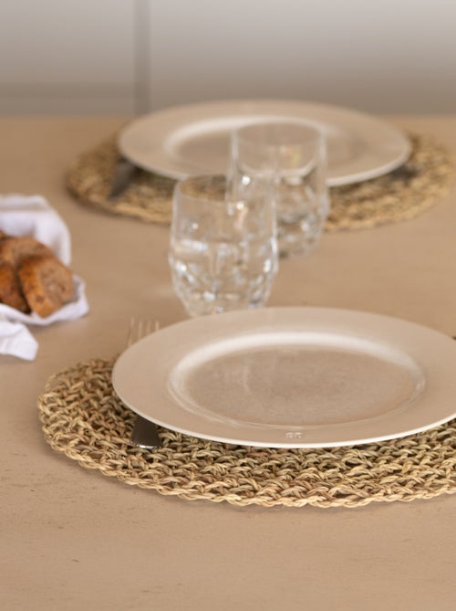 Sottopentola in fibra di palma traforata - Kiabi