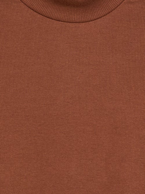 Sottopull a tinta unita con finiture ondulate - Kiabi