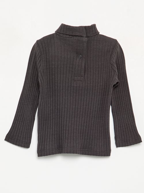 Sottopull in maglia a costine piatte - Kiabi