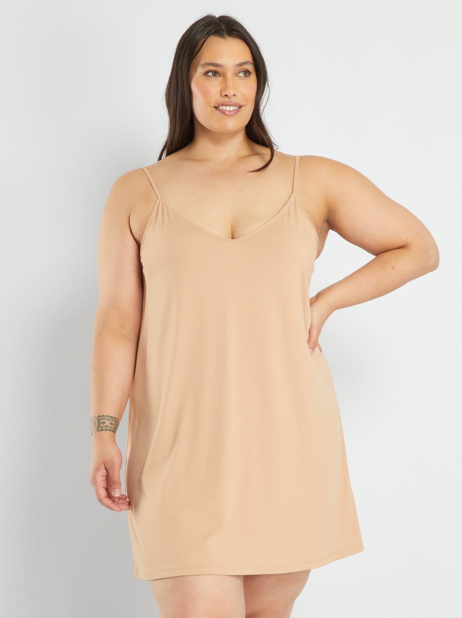Sottogonna Mezza Slip Antivento Donna MOSCOAL - Sotto Abiti Corti, Non Aderente, Taglie Dalla S Alla 3XL, In Microfibra Morbidissima
