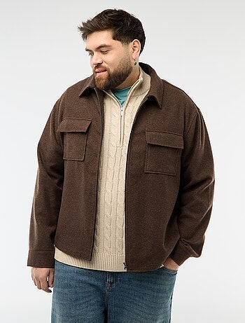 Sovracamica con apertura zip e tasche con patta