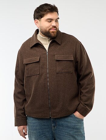 Sovracamica con apertura zip e tasche con patta