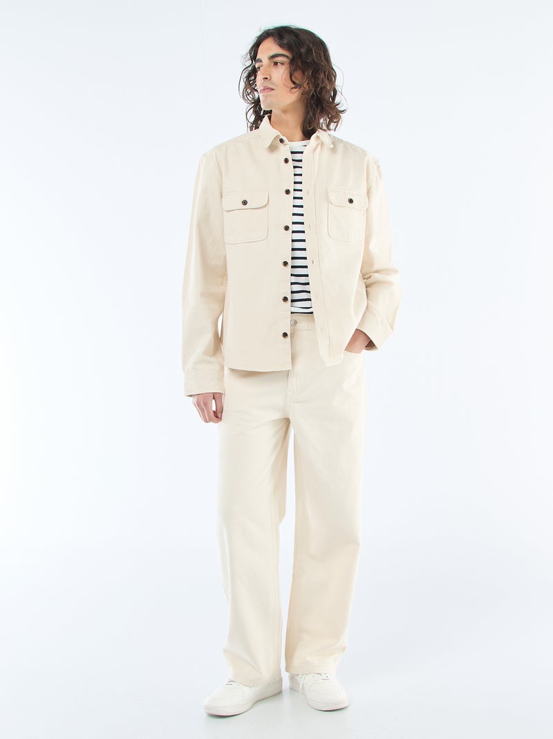 Sovracamica in cotone Bianco - Kiabi