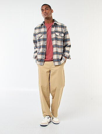 Sovracamicia a quadri