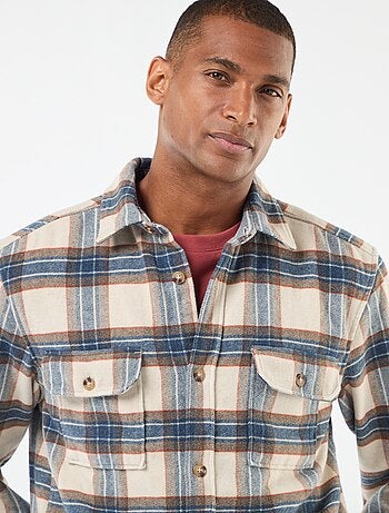 Sovracamicia a quadri