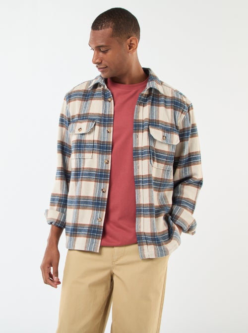 Sovracamicia a quadri - Kiabi