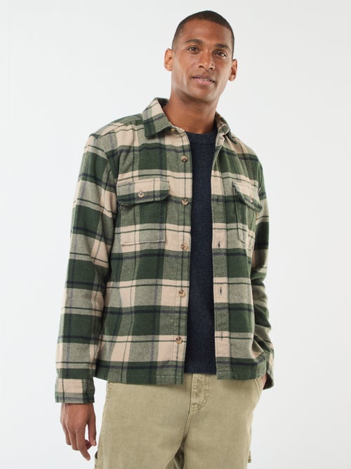 Sovracamicia a quadri - Kiabi