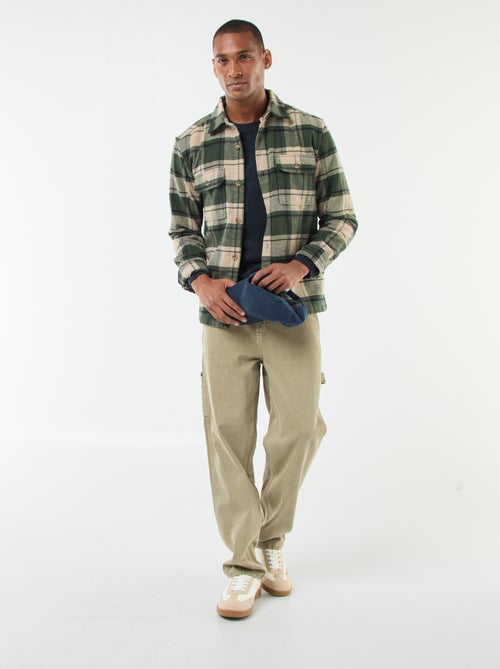 Sovracamicia a quadri - Kiabi