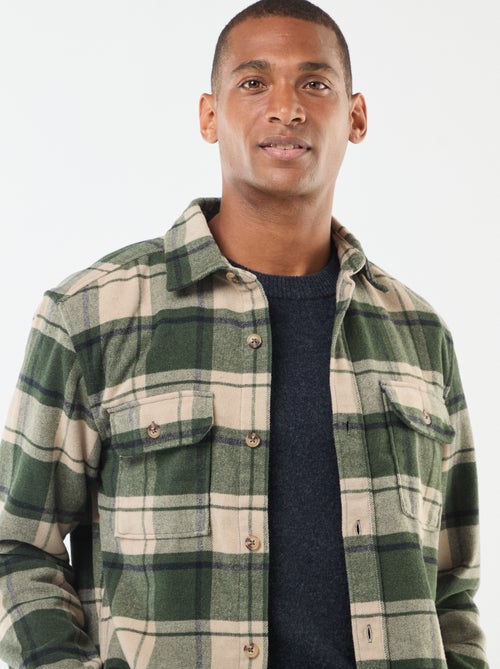 Sovracamicia a quadri - Kiabi