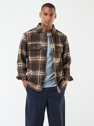 Sovracamicia a quadri