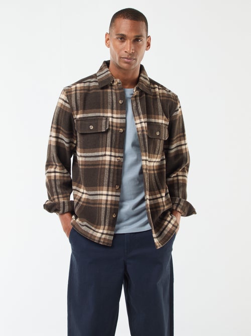 Sovracamicia a quadri - Kiabi