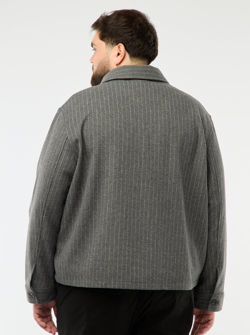 Sovracamicia con apertura a bottoni e tasche con patta - Kiabi