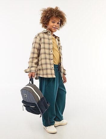 Sovracamicia in flanella foderata