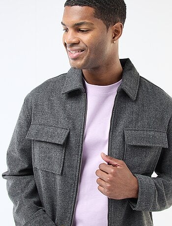 Sovracamicia in flanella tinta unita