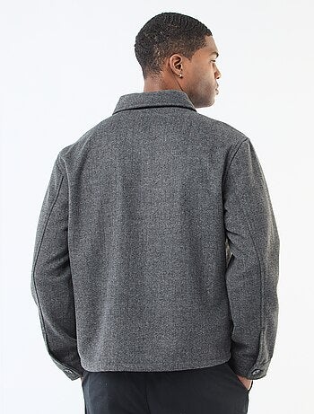 Sovracamicia in flanella tinta unita