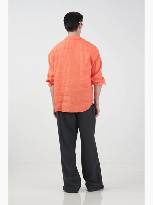 Sovracamicia in lino oversize da uomo giesto - Kiabi