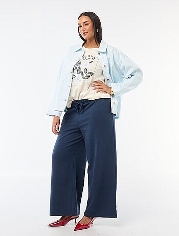 Sovracamicia in twill con 2 tasche applicate