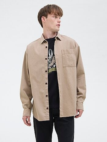 Sovracamicia 'JJ Rebel' relaxed fit in cotone