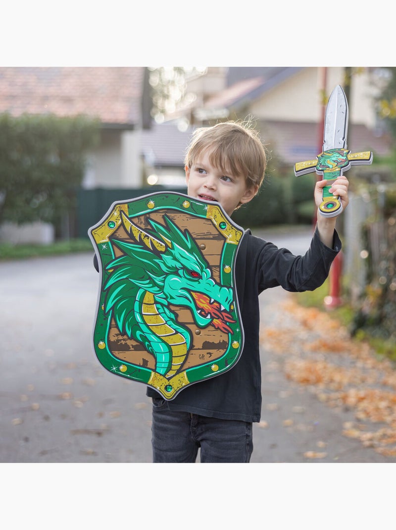 Spada del cavaliere dragone in schiuma | great pretenders | great pretenders Verde - Kiabi