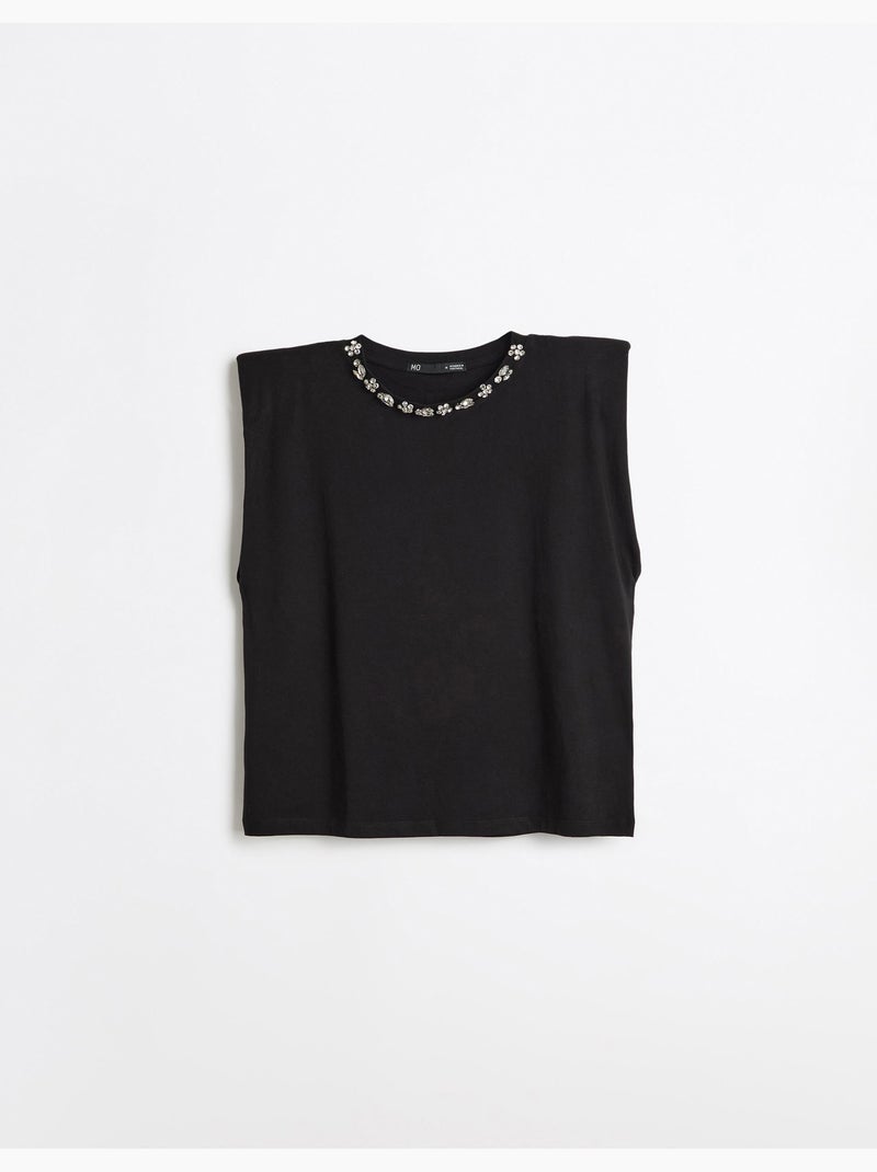 Spalline per magliette con glitter, mo fashion Nero - Kiabi