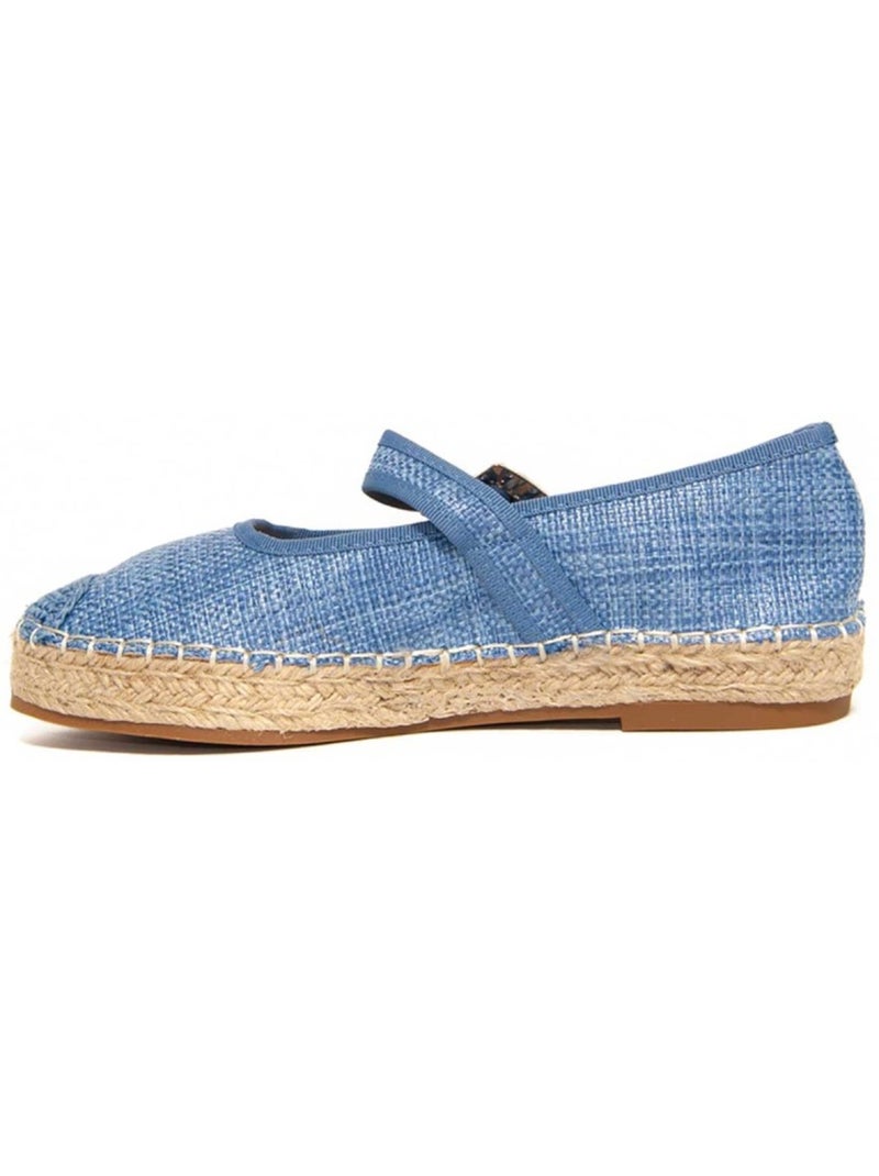 Sparto wedge materiale sintetico montevita Blu - Kiabi