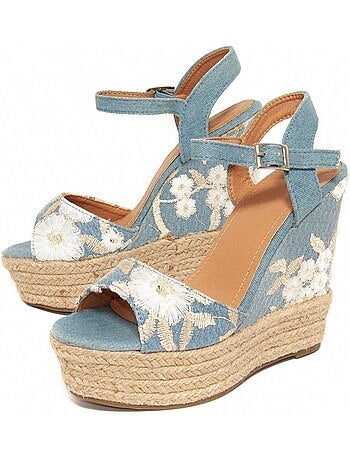 Sparto Wedge Materiale Sintetico Montevita