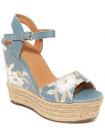 Sparto Wedge Materiale Sintetico Montevita