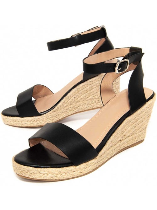Sparto wedge materiale sintetico montevita - Kiabi Sparto wedge materiale sintetico montevita - Kiabi