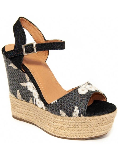 Sparto Wedge Materiale Sintetico Montevita - Kiabi Sparto Wedge Materiale Sintetico Montevita - Kiabi
