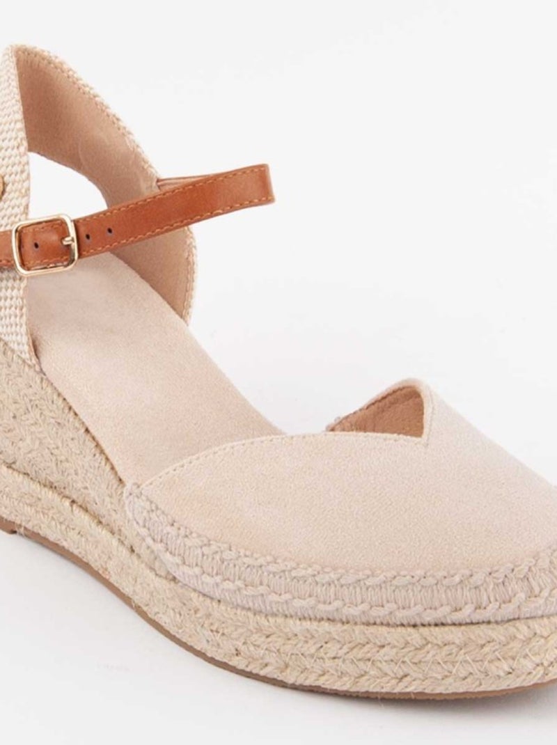 Sparto Zeppa Materiale Sintetico Montevita Beige - Kiabi