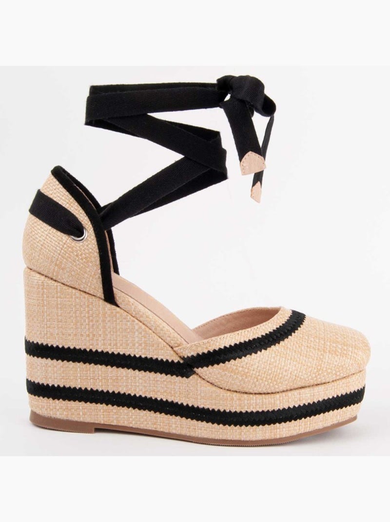Sparto Zeppa Materiale Sintetico Montevita Beige - Kiabi