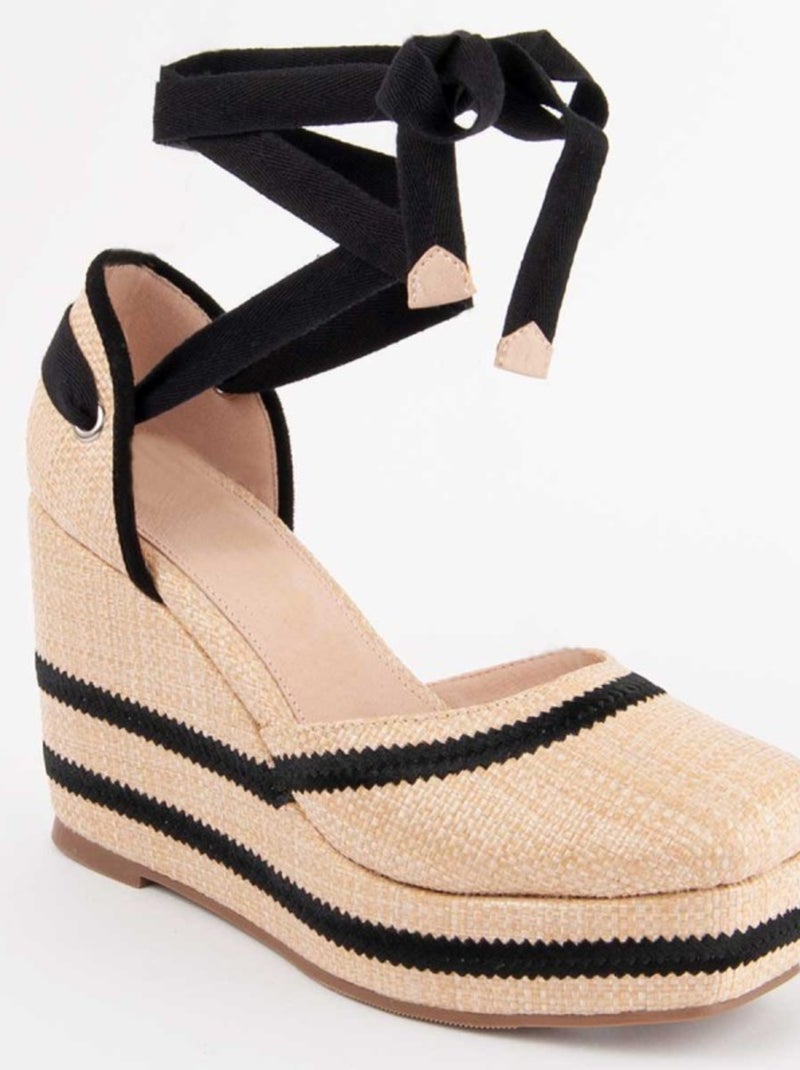 Sparto Zeppa Materiale Sintetico Montevita Beige - Kiabi